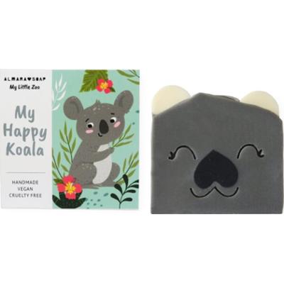 Almara Soap My Happy Koala mydło robione ręcznie o zapachu malin dla dzieci 100 g