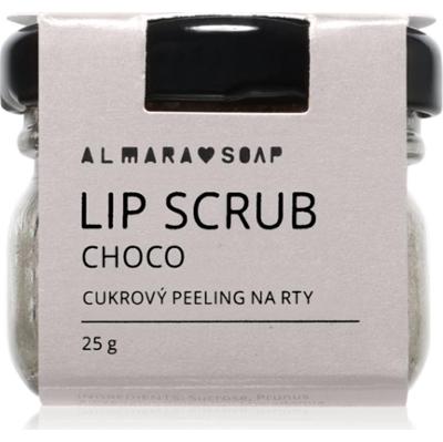 Almara Soap Lip Scrub peeling cukrowy do ust Choco 25 g
