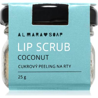 Almara Soap Lip Scrub peeling cukrowy do ust Coconut 25 g