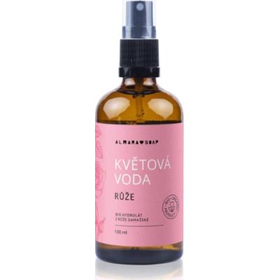 Almara Soap Floral Water Rose tonik do twarzy do skóry suchej i wrażliwej 100 ml