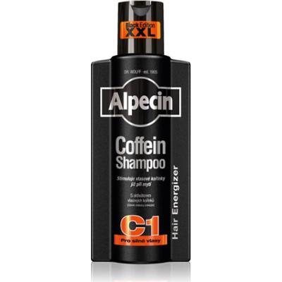 Alpecin Coffein Shampoo C1 Black Edition szampon z kofeiną dla mężczyzn stymulujący wzrost włosów 375 ml