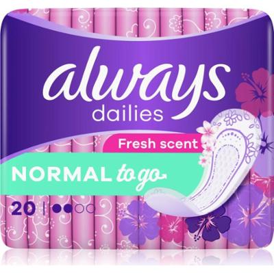 Always Dailies Normal To Go Fresh wkładki higieniczne 20 szt.