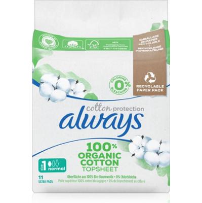 Always Cotton Protection Normal podpaski nieperfumowany 11 szt.