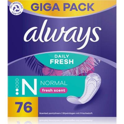 Always Daily Fresh Normal wkładki higieniczne perfumowany 76 szt.