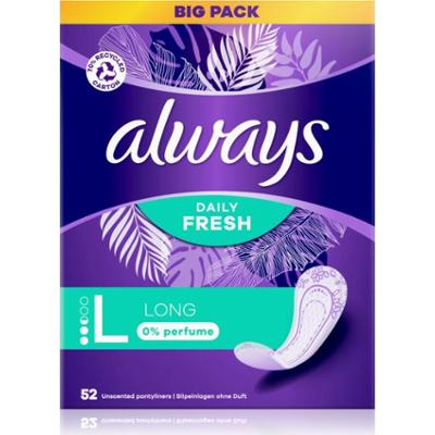 Always Daily Fresh Long wkładki higieniczne nieperfumowany 52 szt.