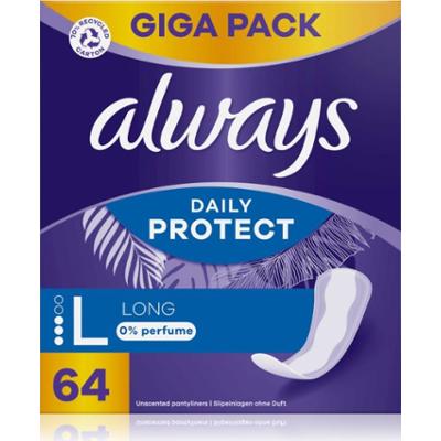 Always Daily Protect Long wkładki higieniczne nieperfumowany 64 szt.