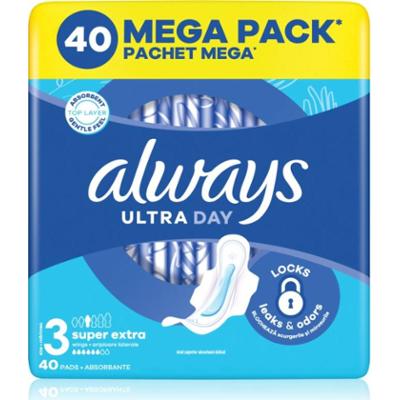 Always Ultra Super Extra Size 3 podpaski ze skrzydełkami 40 szt.