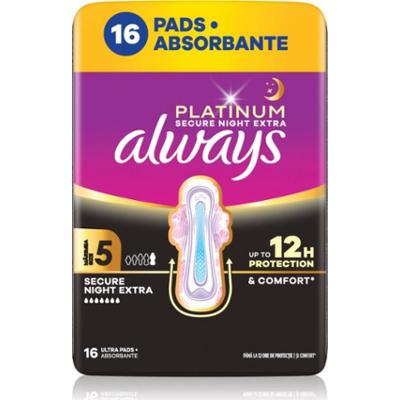 Always Platinum Night Extra Size 5 podpaski na noc 16 szt.