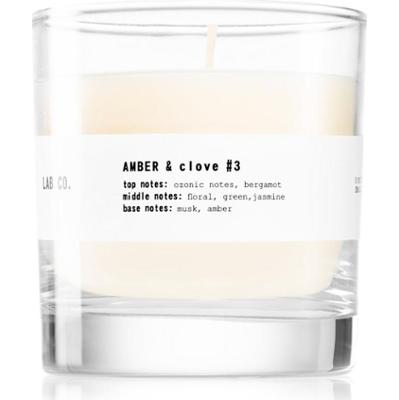 The Olphactory Lab Co. Amber & Clove świeczka zapachowa 200 g