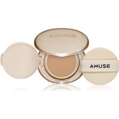 AMUSE Dew Jelly Master Cushion długotrwały podkład w gąbce ze średnią ochroną UV odcień 02 Healthy 15 g