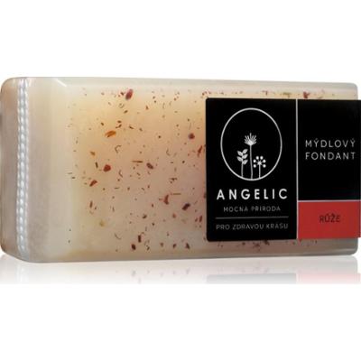 Angelic Soap fondant Růže niezwykle delikatne mydło naturalne 200 g
