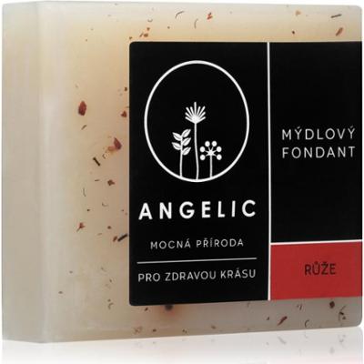 Angelic Soap fondant Růže niezwykle delikatne mydło naturalne 105 g