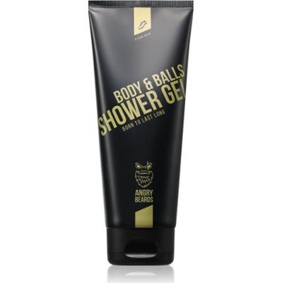Angry Beards Ryan Run Body&Balls Shower Gel żel pod prysznic dla mężczyzn 230 ml