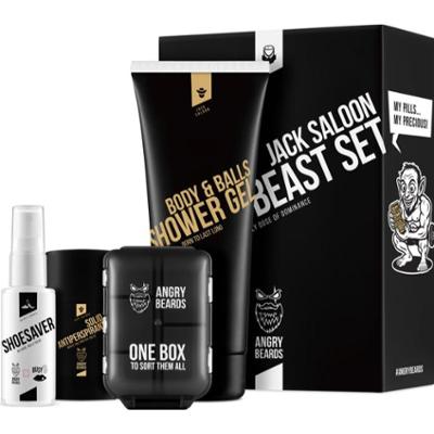 Angry Beards Jack Saloon Active Beast Set zestaw dla sportowców