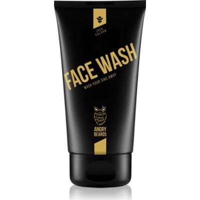 Angry Beards Jack Saloon Face Wash żel oczyszczający do twarzy dla mężczyzn 150 ml