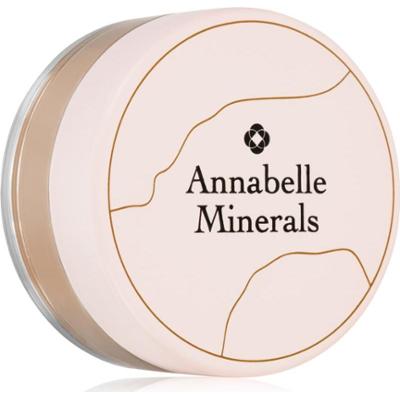 Annabelle Minerals Mineral Powder Pretty Glow transparentny puder sypki z efektem rozświetlającym 4 g