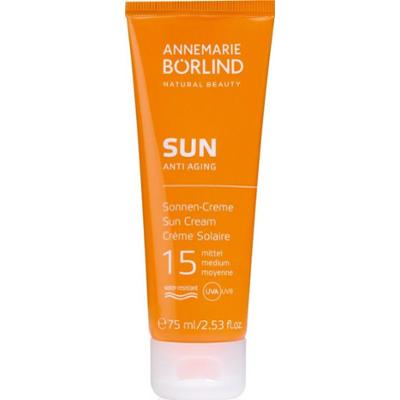 ANNEMARIE BÖRLIND SUN ANTI-AGING krem do opalania przeciw starzeniu skóry SPF 15 75 ml
