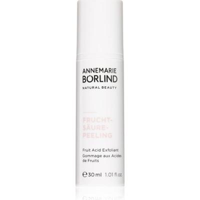 ANNEMARIE BÖRLIND Fruit Acid Peeling oczyszczający peeling do twarzy o działaniu wygładzającym 30 ml