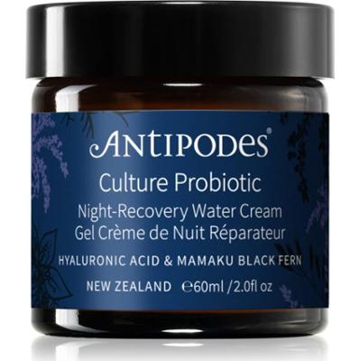 Antipodes Culture Probiotic Night Recovery Water Cream krem intensywnie rewitalizujący na noc z probiotykami 60 ml