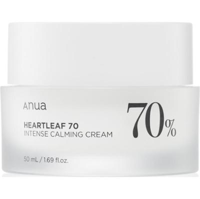 Anua Heartleaf 70% Intense Calming Cream krem ochronny intensywnie kojący do wszystkich rodzajów skóry, też wrażliwej 50 ml