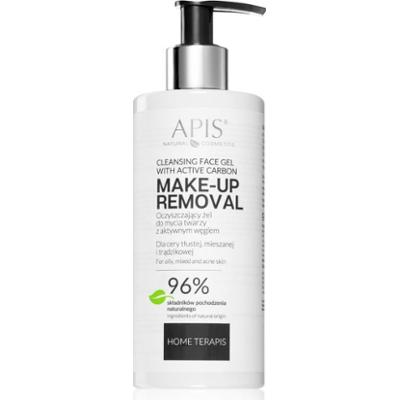 Apis Natural Cosmetics Home TerApis oczyszczający żel z węglem do cery tłustej i problematycznej 300 ml