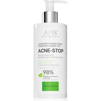 Apis Natural Cosmetics Acne-Stop Home TerApis tonik łagodząco-oczyszczający do cery tłustej i problematycznej 300 ml