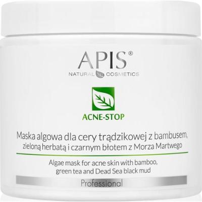 Apis Natural Cosmetics Acne-Stop Professional maseczka oczyszczająca i zmiękczająca do skóry tłustej ze skłonnością do trądziku 200 g