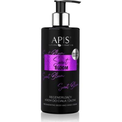 Apis Natural Cosmetics Sweet Bloom krem regenerujący do rąk i ciała 300 ml