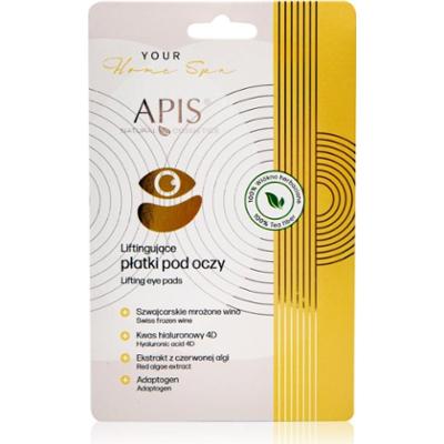 Apis Natural Cosmetics Home Spa maska na oczy z efektem liftingującym 1 para
