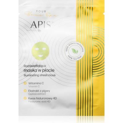 Apis Natural Cosmetics Home Spa maseczka rozjaśniająca do twarzy 20 g