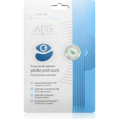 Apis Natural Cosmetics Home Spa maska na oczy przeciw obrzękom i cieniom 1 para
