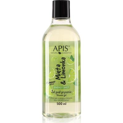 Apis Natural Cosmetics Energy Shot Mint & Lime energetyzujący żel pod prysznic 500 ml