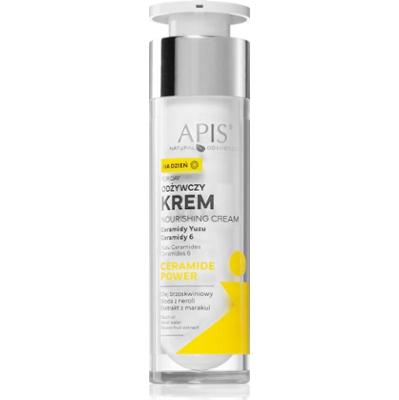 Apis Natural Cosmetics Ceramide Power odżywczy krem na dzień z ceramidami 50 ml