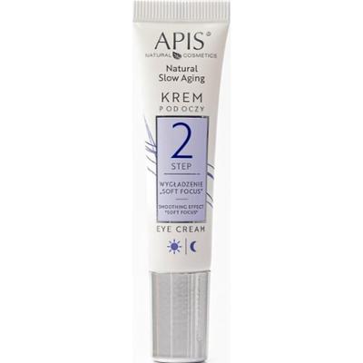Apis Natural Cosmetics Slow Aging Step 2 wygładzający krem pod oczy 15 ml