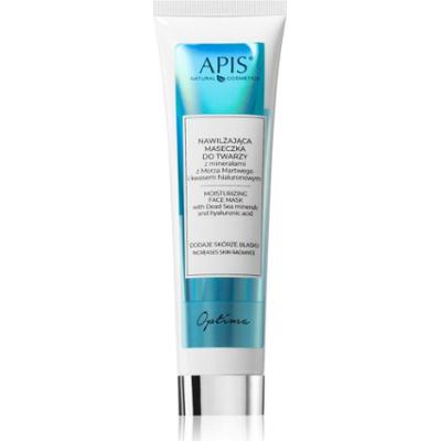 Apis Natural Cosmetics Optima maseczka nawilżająca do twarzy z minerałami z Morza Martwego 100 ml