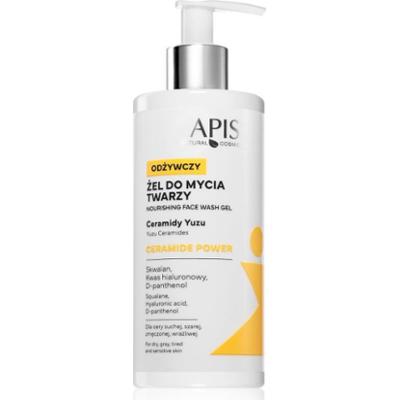 Apis Natural Cosmetics Ceramide Power żel oczyszczający do twarzy 300 ml