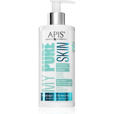 Apis Natural Cosmetics My Pure Skin normalizujący żel oczyszczający do twarzy 300 ml