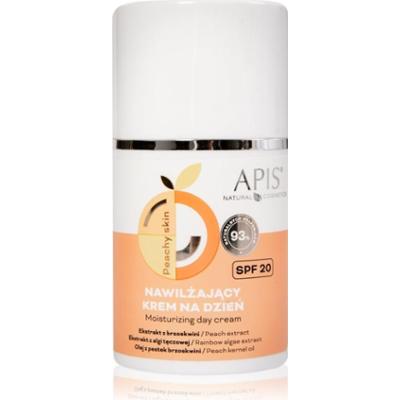 Apis Natural Cosmetics Peachy Skin krem na dzień o działaniu nawilżającym SPF20 50 ml