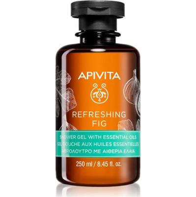 Apivita Refreshing Fig Shower Gel odświeżający żel pod prysznic z olejkami eterycznymi 250 ml