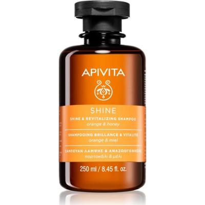 Apivita Shine Revitalizing Shampoo szampon rewitalizujący do wzmocnienia włosów i nadania im większego połysku 250 ml
