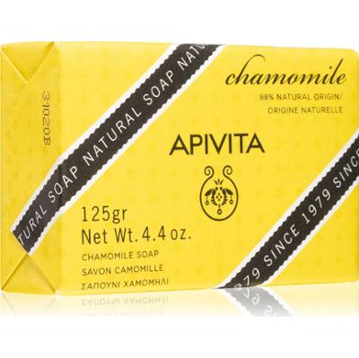 Apivita Natural Soap Chamomile mydło oczyszczające w kostce 125 g