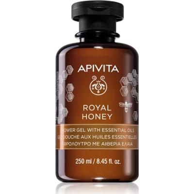 Apivita Royal Honey Creamy Shower Gel nawilżający żel pod prysznic z olejkami eterycznymi 250 ml