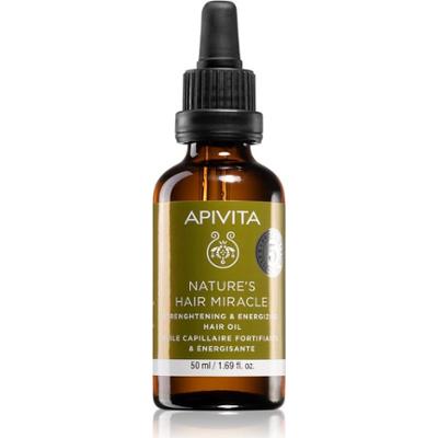 Apivita Nature's Hair Miracle Strengthening Hair Oil olejek do wzmocnienia włosów 50 ml