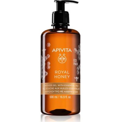 Apivita Royal Honey Creamy Shower Gel nawilżający żel pod prysznic z olejkami eterycznymi 500 ml