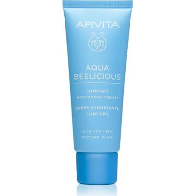 Apivita Aqua Beelicious Comfort Hydrating Cream Rich odżywczy krem do twarzy na dzień i na noc nawilżający 40 ml