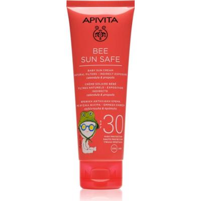 Apivita Bee Sun Safe Baby Sun Cream SPF30 dziecięcy krem do opalania SPF 30 100 ml