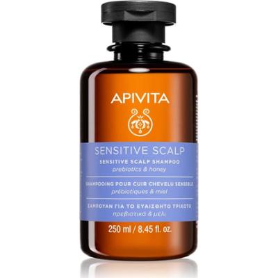 Apivita Sensitive Scalp Shampoo szampon do wrażliwej i podrażnionej skóry głowy bez siarczanów 250 ml