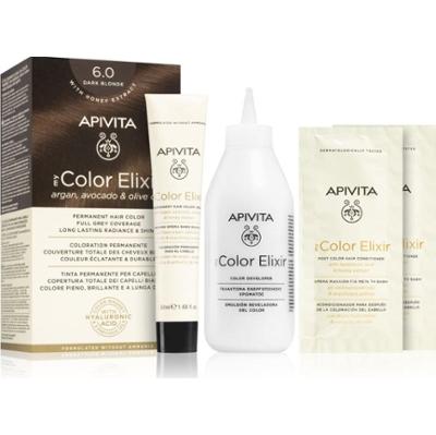 Apivita My Color Elixir farba do włosów bez amoniaku odcień 6.0 Dark Blonde 1 szt.