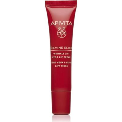 Apivita Beevine Elixir Eye & Lip cream krem intensywnie liftingujący pod oczy przeciw zmarszczkom i cienom pod oczami 15 ml