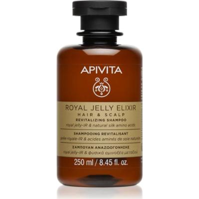 Apivita Royal Jelly Elixir Revitalizing Shampoo rewitalizujący szampon przeciw objawom starzenia się włosów 250 ml